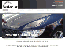 Tablet Screenshot of picobelo.sk